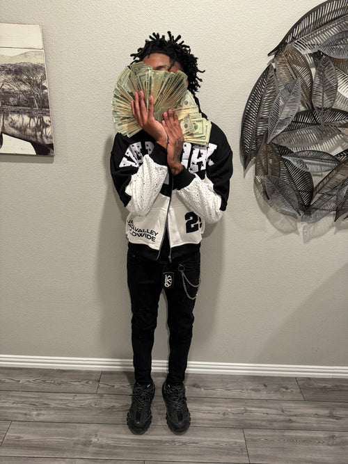 Vandal Valley Zip Up - Black