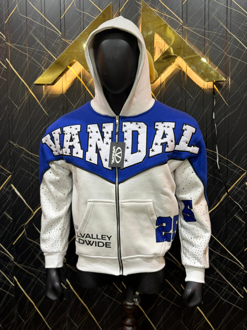 Vandal Valley Zip Up - Blue